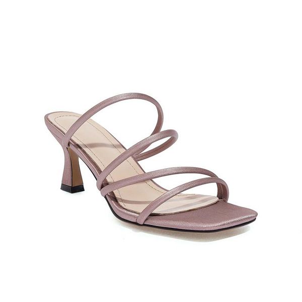 

dress shoes oversized thin sandals high heels women woman summer ladies, Black