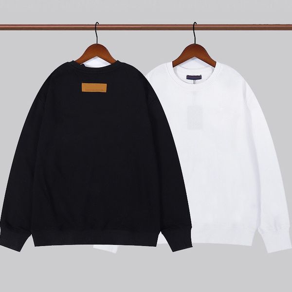 

famous mens hip hop designer hoodie street cotton loose fit long sleeve men women hoodies sweatshirt combination of foam printing process, Black