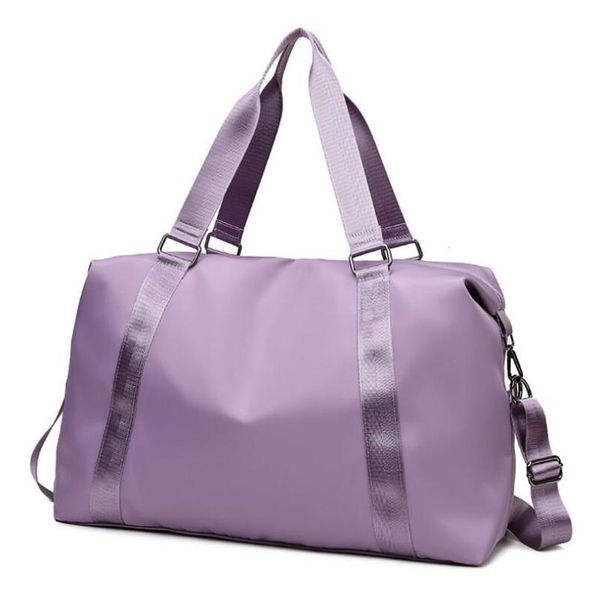 Duffel Bags Moda Grande Viagem Bag Mulheres Cabin Tote Bolsa Nylon À Prova D 'Água Ombro Weekend Gym Feminino Totes