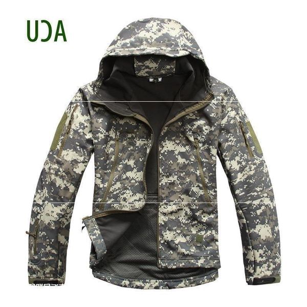 

men's jackets jacket huntingclothes-set windbreaker tactical, Black;brown