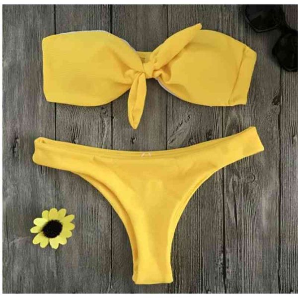 

strapless bikini, Black;white