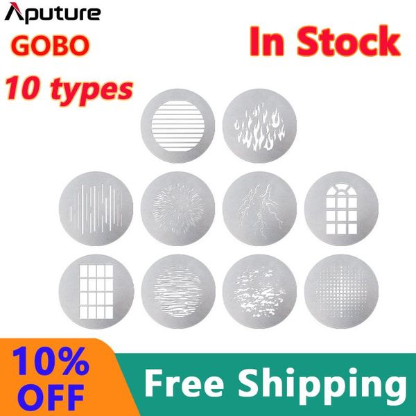 

flash heads aputure gobo pography fill light projection film, for spotlight mount film * 10