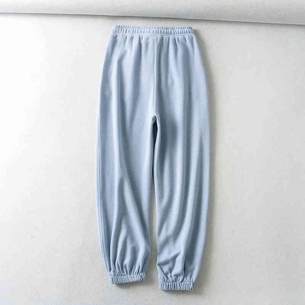 

women's pants & capris wixra womens workout 100% algodÃ£o harem calÃ§as casuais cintura elÃ¡stica sweatpants bolsos nova moda de treino 5n, Black;white