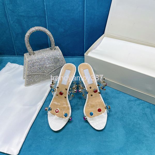 

slippers women's summer style fashion temperament simple princess high-heeled personalized slippers, Black