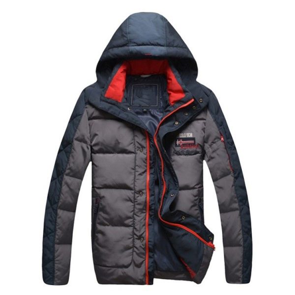 

classic dogfish stylist mens down jackets #p002 europe paul luxury autumn winter fashion outerwear p&s designers male casual zipper coats pa, Black