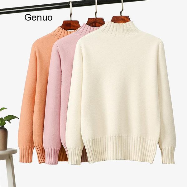 

women's sweaters 2021 autumn winter women sweater ladies long sleeve boat neck slim knitted pullovers femme pull tight shirts jumper, White;black