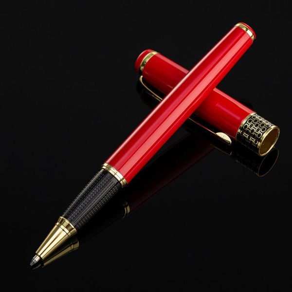 

luxury metal rollerball signature pen for business writing calligraphy school office supplies stationery student gifts gel pens