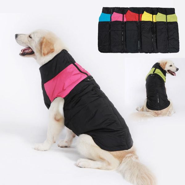 

dog apparel winter clothes for pet waterproof warm large vest cat puppy ski coats jackets thickening cotton padded