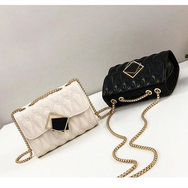 

evening bags 2021 women's style fashion korean version small square bag chain shoulder messenger