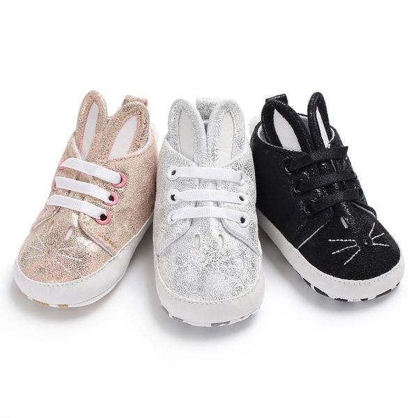 

first walkers toddler baby pu sneakers kids boys girls fashion soft sole 0-18m