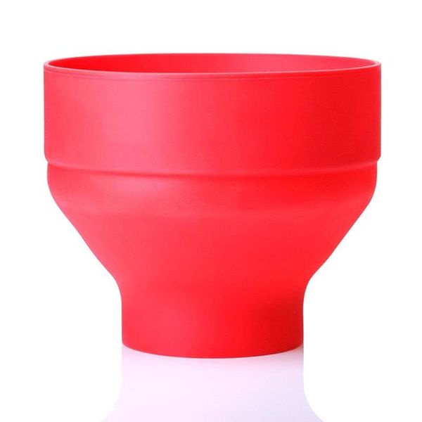 

silicone popcorn bucket bowl microwave eco-friendly for resistant large covered bowls