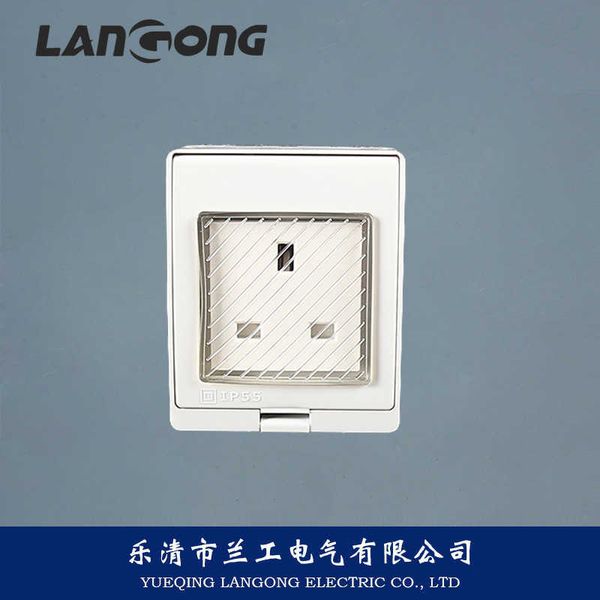

production of products surface mounted british wall switch waterproof socket