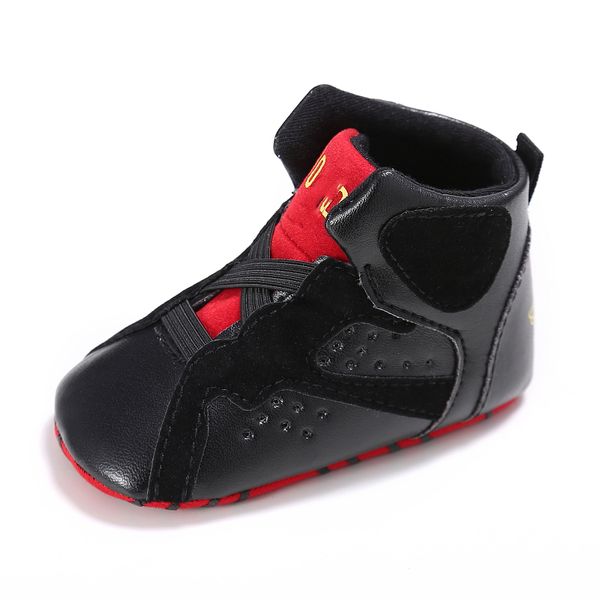Bebek Ayakkabıları Kız İlk Yürüteçler Yenidoğan Deri Basketbol Spor Ayakkabıları Bebek Sporları Çocuklar Moda Çizmeler Çocuk Terlikleri Yürümeye Başlayan Yumuşak Taban Kış Sıcak Makosenler