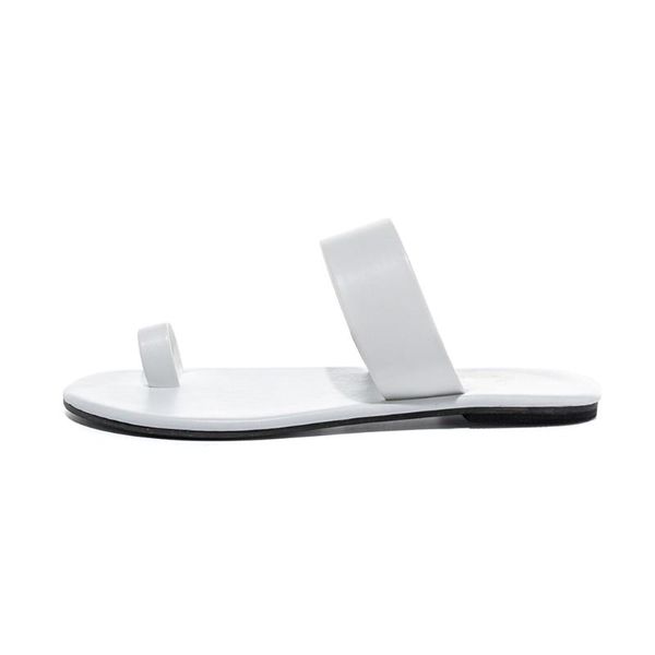 

vogue women ladies spring summer solid flat heel slippers beach sandals roman shoes color comfortable may 21, Black