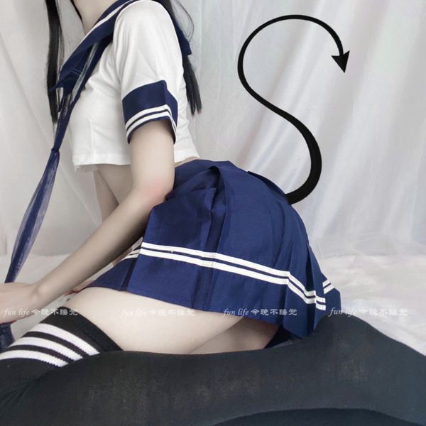 

coupe games cospay costumes students uniform mini bouse skirt set adut sexua fantasy roe pay schoogir ingerie, Red;black