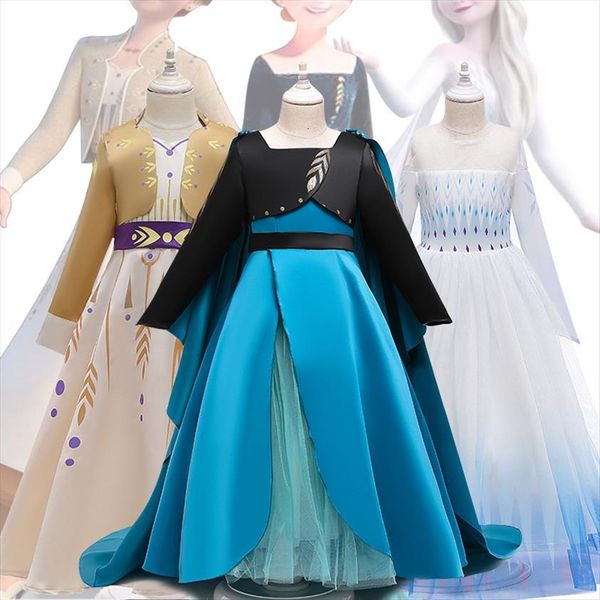 

unicorn girl princess children christmas dress halloween cosplay clothes kids winter costume for 3 10 years girls set, Red;yellow