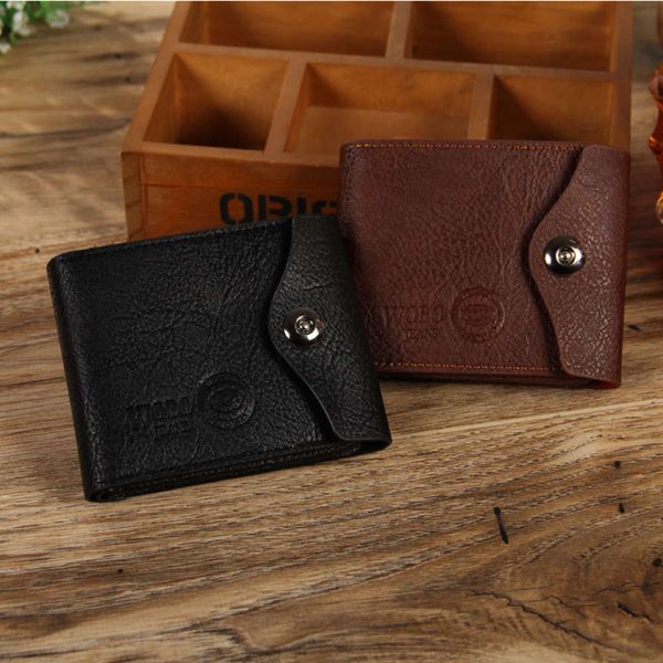 

the wallet men's wallet short multi function wallet, Black