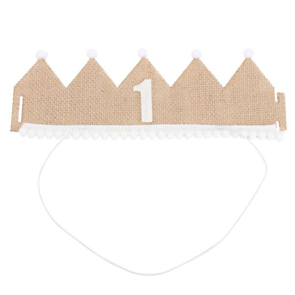 

party hats children number birthday kids crown cap headwear decor supplies