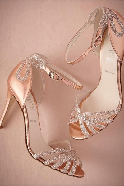 

sandals shoe for women fashion gold hollow stiletto shoes wedding, Black