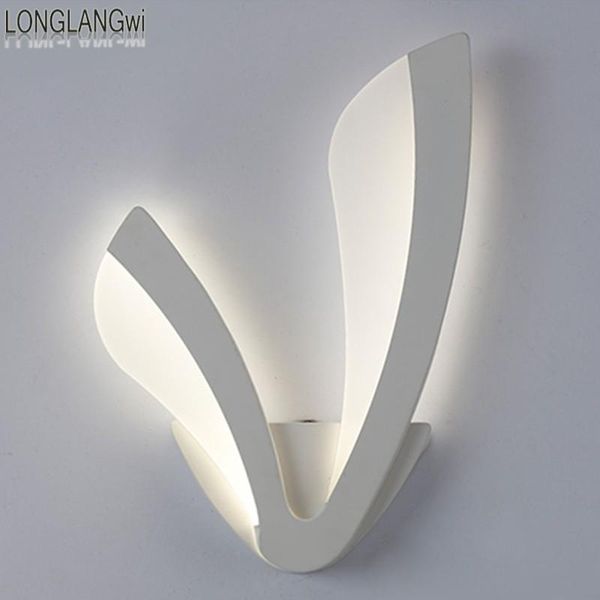 

wall lamp modern led for bathroom bedroom sconce white indoor lighting lights