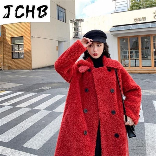 

winter coats women 2021 real fur coat women's 100% wool jackets woman long jacket female clothes mujer parkas tn1408 & blends, Black
