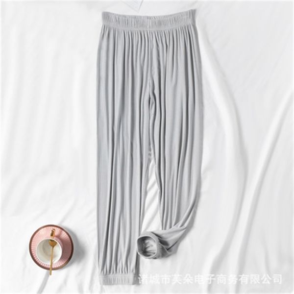 

women's pants & capris casual spring autumn lounge wear pant loose home pants modal cotton pijamas women sleepwear pant bottoms womens, Black;white