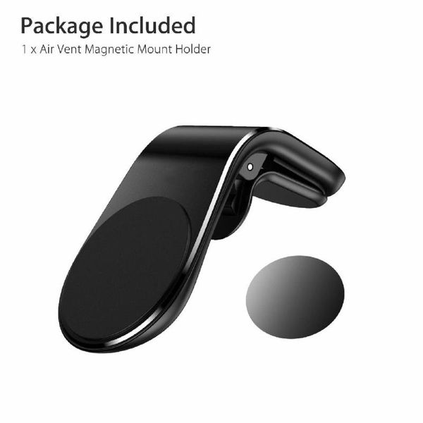

cell phone mounts & holders magnetic car holder air vent mount stand l shape in gps mobile magnet for x huawei