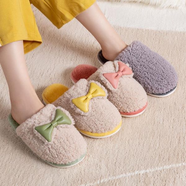

winter women's cozy fur memory foam slippers non-slip house shoes indoor outdoor bedroom warm flat lovers couples arrival, Black