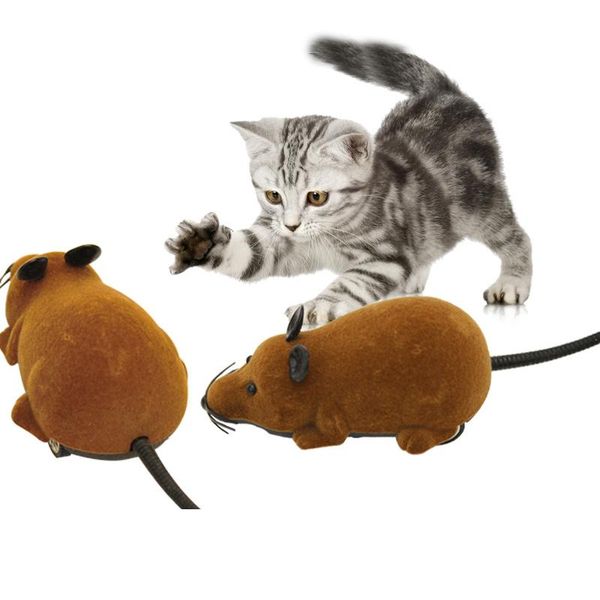 

cat toys rc mouse wireless remote control rat interesting toy for pet kitten ser88