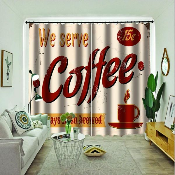 

luxury blackout 3d window curtain for living room coffee curtains modern & drapes