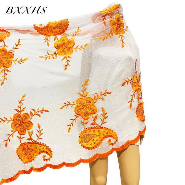 

african women hijab scarf color diamond shawl fashion embroidered cotton soft headscarf muslim wedding party bx-033 scarves, Blue;gray