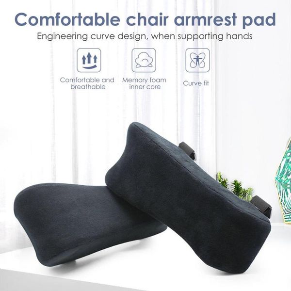 

chair covers 1pc armrest pads foam elbow pillow forearm pressure relief arm rest cover for office chairs wheelchair comfy