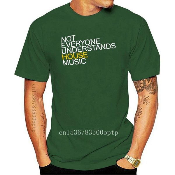 

not everyone understands house music - premium tee t-shirt men's t-shirts, White;black