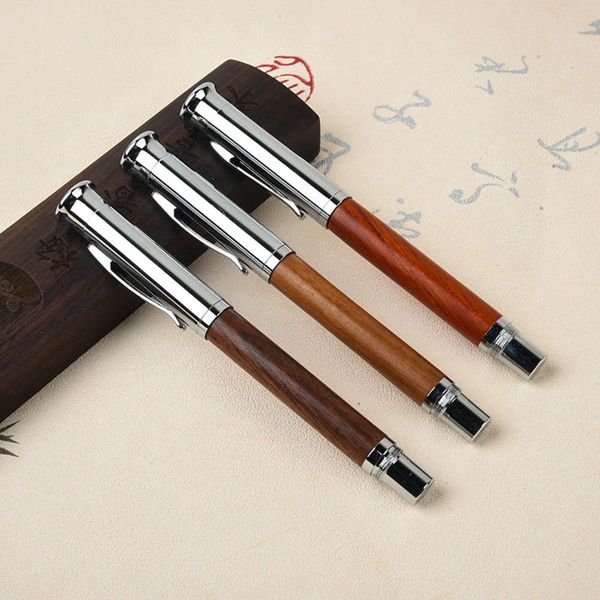 

practical walnut pen wooden signature creative pear