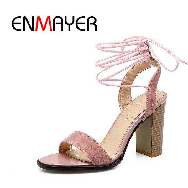 

spring ladies shoes 2021 summer heeled sandals women high heels party wedding lace up why43, Black