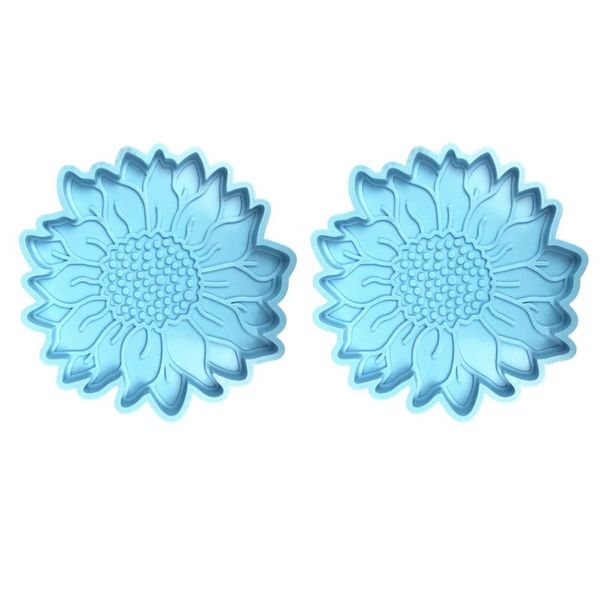 

craft tools 2pcs useful silicone mold epoxy casting for diy use