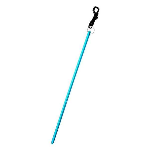 

pool & accessories premium aluminum scuba diving pointer stick tank banger with plastic bolt snap clip safety gear equipment