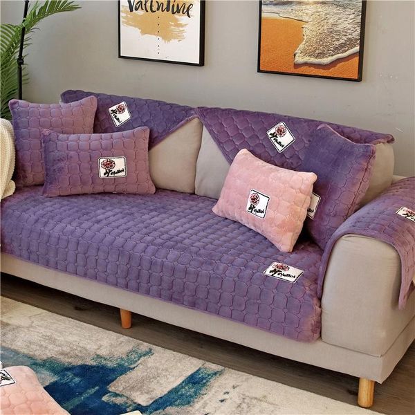 

chair covers couch cover for sofa l shaped cushion short plush modern towel