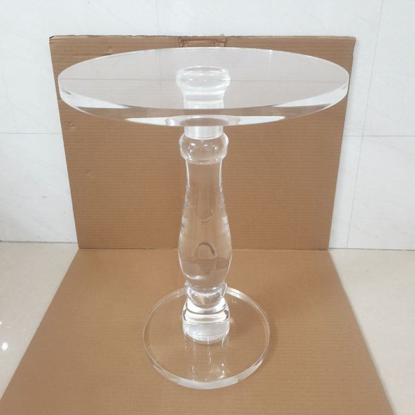 

luxury fashion wedding decoration centerpiece birthday dessert cake stand living room tea table crystal plate holder acrylic coffee table l