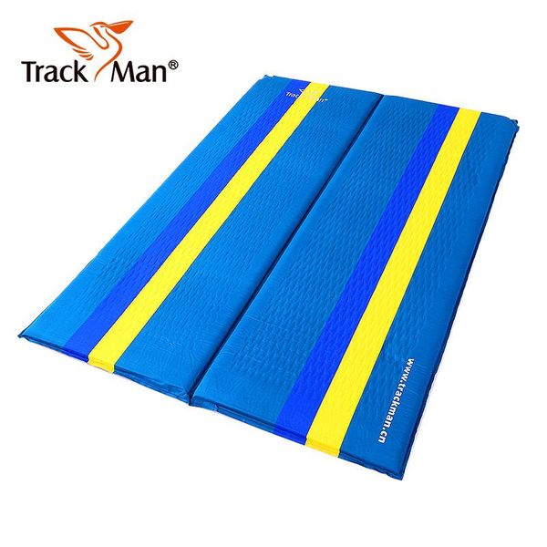 

outdoor pads 2 person waterproof automatic inflatable camping mat self-inflating dampproof sleeping pad tent air ma