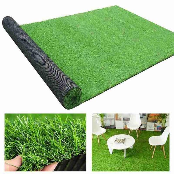 

50x100cm outdoor artificial grass carpet lawn fake turf mat landscape pad diy craft garden floor decorative flowers & wreaths