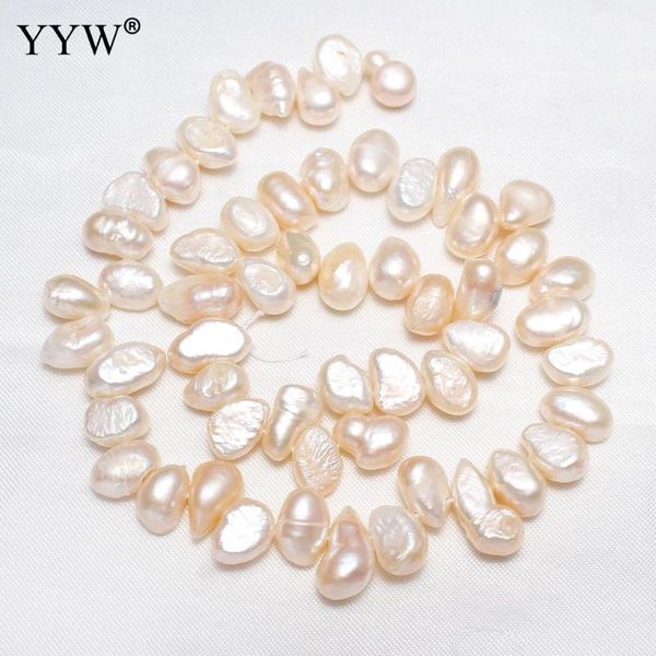 

other grade a cultured baroque freshwater pearl beads nuggets natural white 8-9mm approx 0.8mm sold per 14.5 inch strand