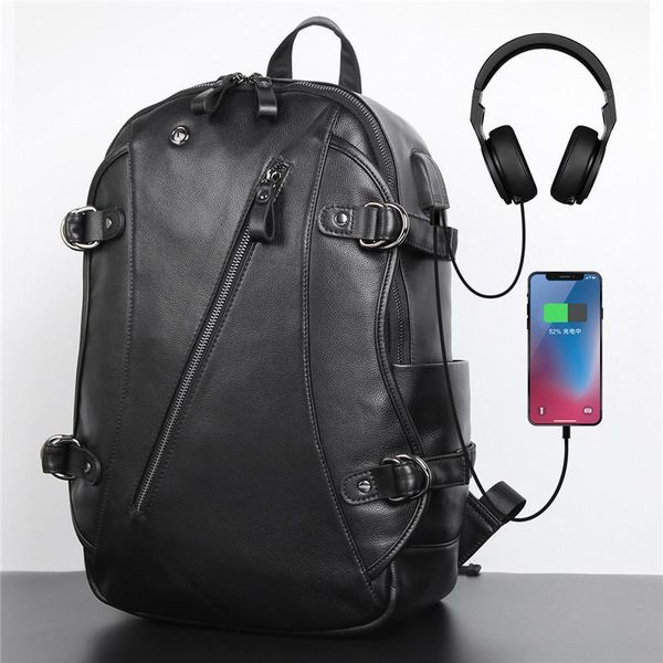 

brand enlarge backpack usb external charge 15.6 inch lapshoulders men anti-theft waterproof travel school bags