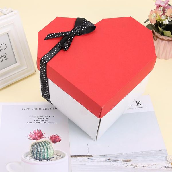 

gift wrap heart surprise explosion box diy lovely memory anniversary scrapbook po perfume packaging for wedding gifts