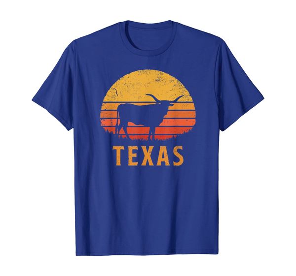 

Texas Retro Longhorn Cattle Vintage Texan Cow Herd Lone Star T-Shirt, Mainly pictures