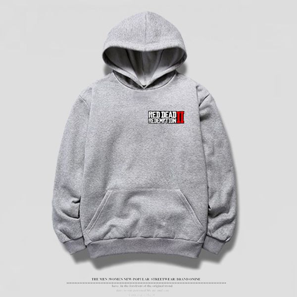 

mens sweater new 2021 wild escort 2 red dead redemption2 hoodie, Black