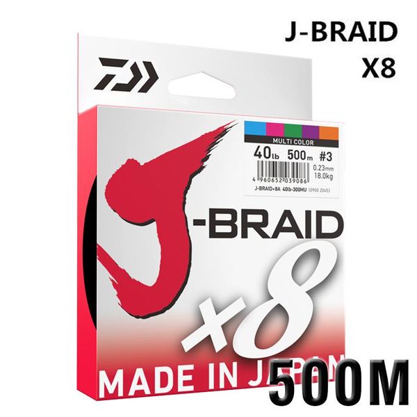 

j-braided fishing line braided 500m super strong multifilament carp pesca 30lb-80lb braid