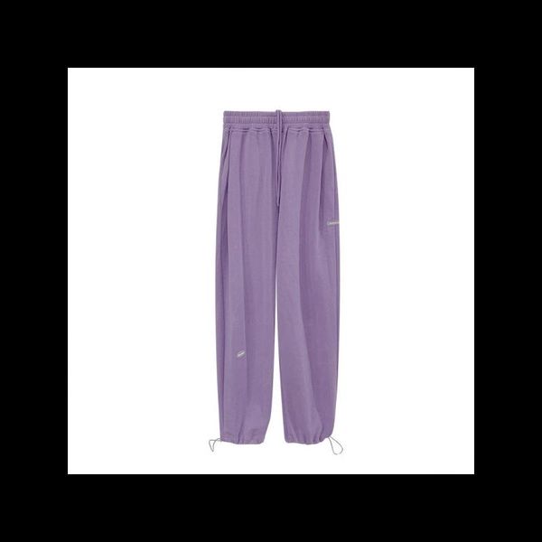 

women's pants & capris sports women loose spring and summer straight wide-leg 2021 small waist ins comfortable casual trousers, Black;white