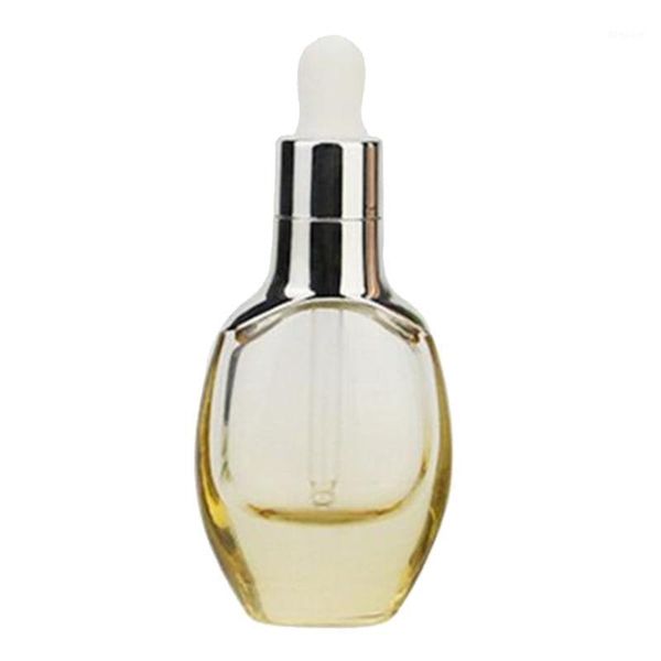 

empty thick glass dropper bottle makeup sample container pipette bottles1