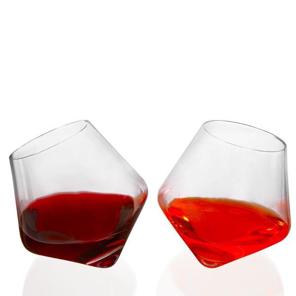 

crystal whisky glass ultra clear spinning wine decanter burgundy beer drinking home bar party 300ml glasses